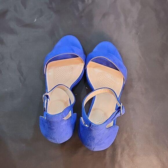 BRAND NEW SHOE LAND BLOCK HEEL OPEN-TOE SANDAL - Picture 5 of 14